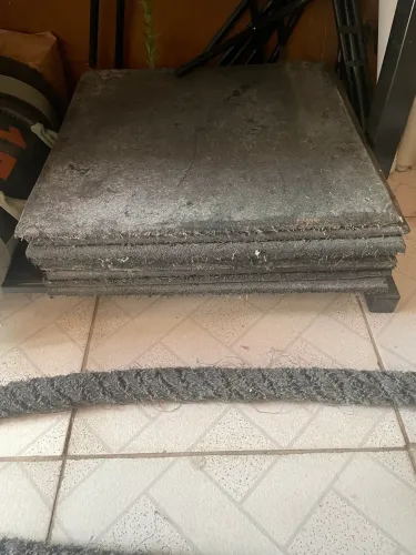 Piso de academia 50x50 8 unidades