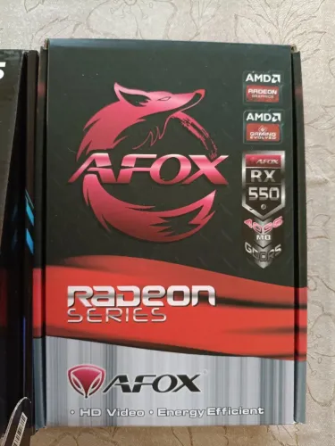 Placa de vídeo RX 550 4gb