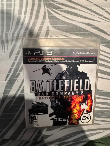 Battlefield Bad Company 2 Ultimate Edition PS3 com Manual PlayStation 3