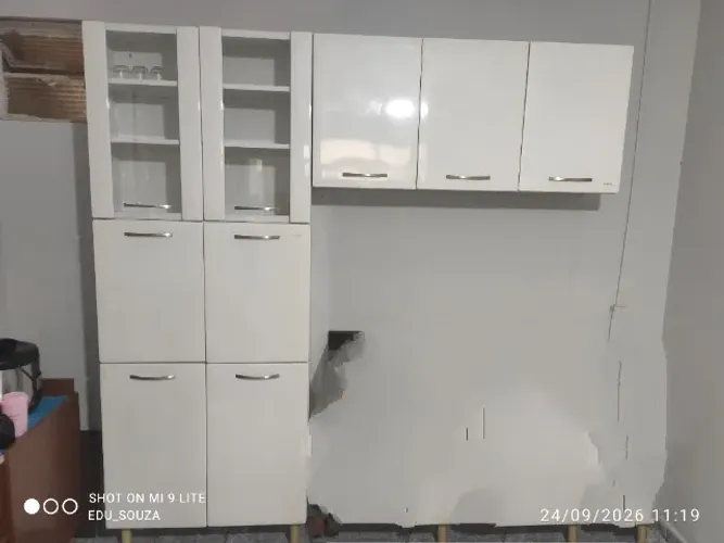 Armário cozinha em aço Itatiaia