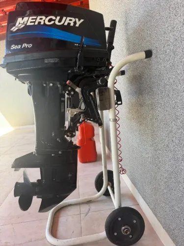 Motor mercury japonês 25 sea pro 2011 passado para 30 na entrega quando zero