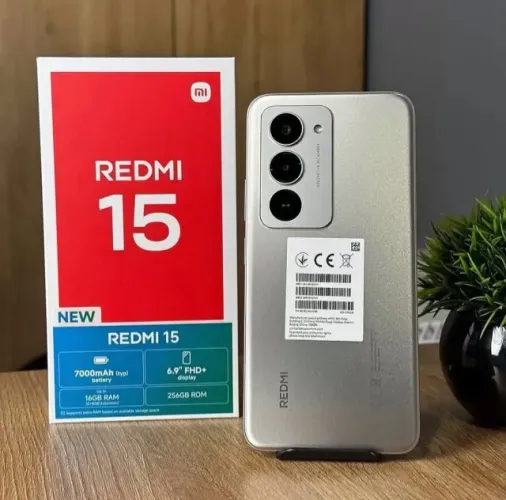 Xiaomi Redmi 15 256GB 144Hz 8GB RAM 12X NO CARTAO FELIX STORE BRASIL