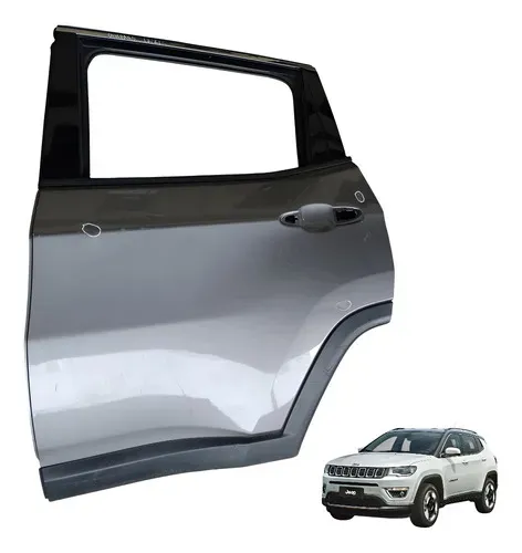 Porta Jeep Compass Traseira Esquerda 2017 A 2024 Original