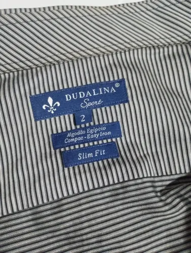 Camisa algodão egípcio Dudalina 