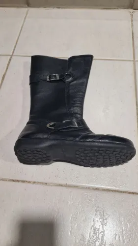 Bota feminina motociclista