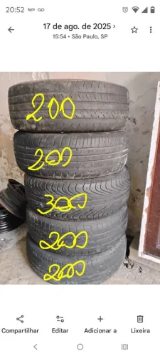 Pneus aro 15  