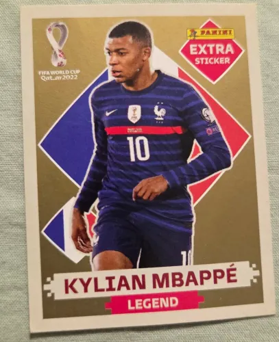 Figurinha Mbappe Gold 2022