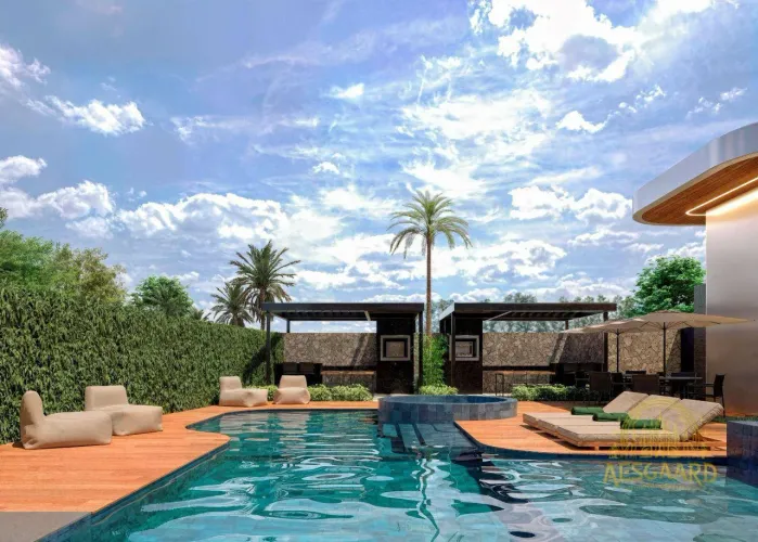 Apartamento com 2 dormitórios à venda, 55 m² por R$ 377.600 - Água Fria - João Pessoa/PB
