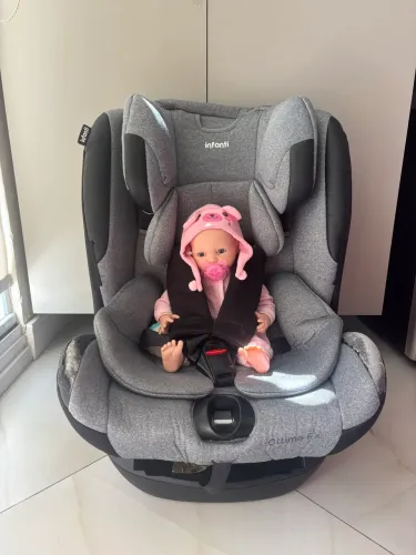 Cadeirinha Infanti Óptima FX Cinza - Excelente estado