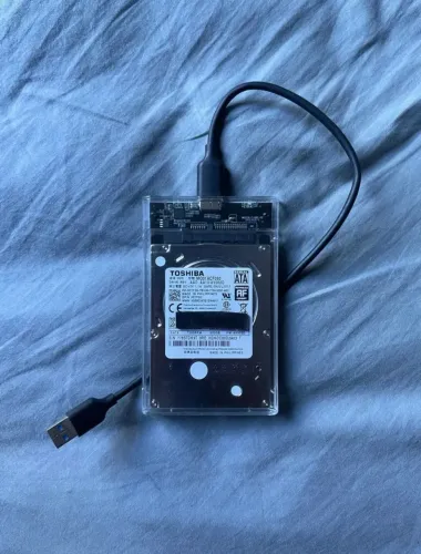 HD Toshiba 500GB + Case USB