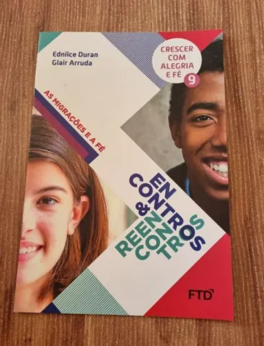livro crescer com alegria e fé 9 encontros e reencontros as migrações e a fé