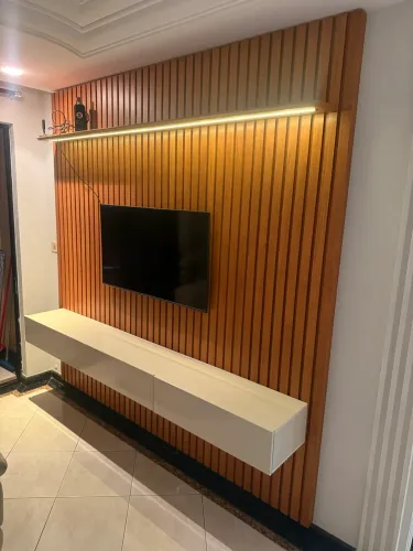Painel ripado em mdf super novo