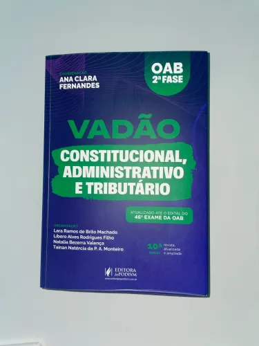 Vade Mecum (VADÃO) - Direito Constitucional, Administrativo e Tributário / OAB 46