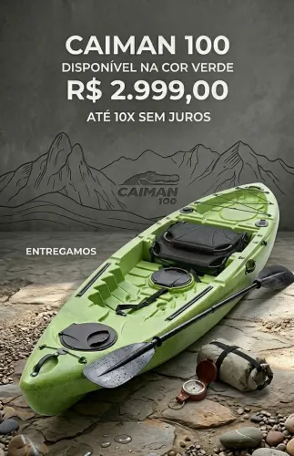 Caiaque Caiman 100 verde 