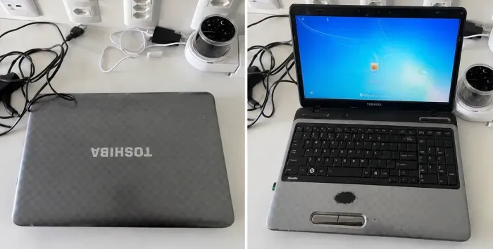 Notbook toshiba