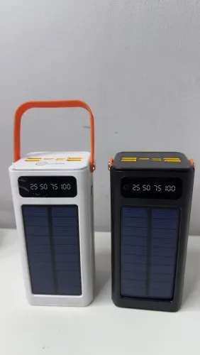 Powerbank Solar 50.000 mAh com Painel Solar