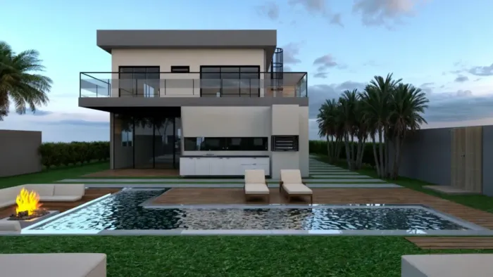 CASA EM ALPHAVILLE (EM OBRA)