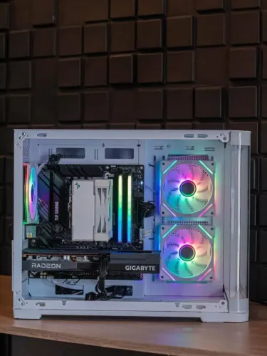 PC Gamer Ryzen 7 5700X, RX 6600 8GB, 32GB RAM, NVMe 1TB, B550 Asus Tuf, Fonte 600W