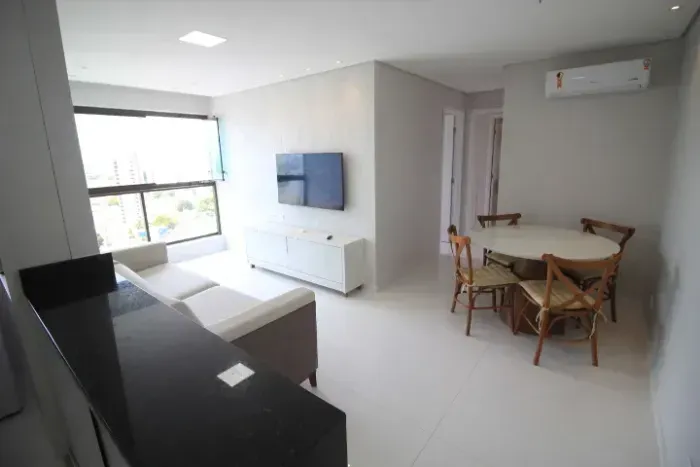 Apartamento mobiliado venda Ed. Reserva Madalena 2 quartos 1 suite 2 vagas - Recife - PE