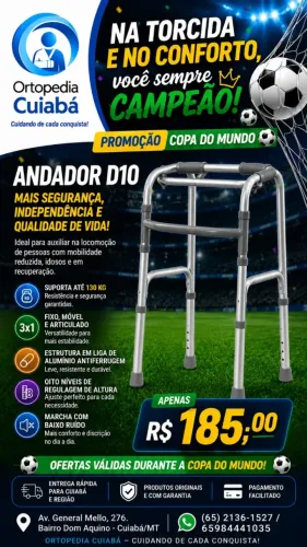Andador adulto novo
