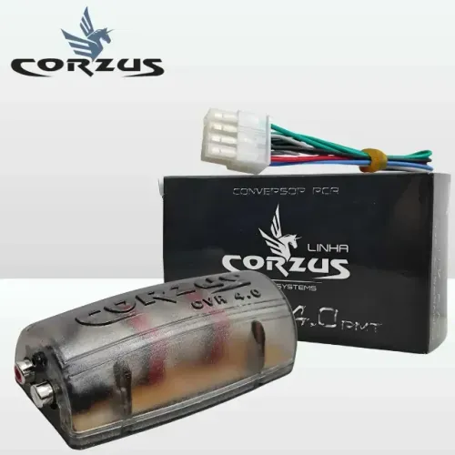 Conversor Adaptador Fios P/ Rca Corzus Cvr 4.0 Rmt