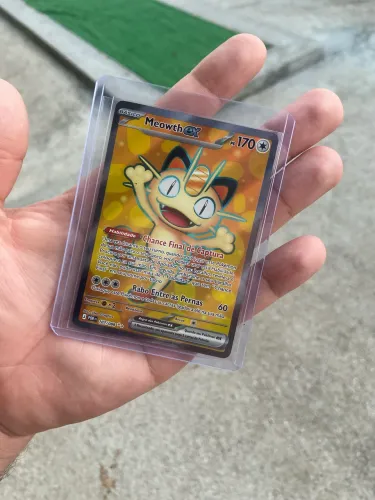 MEOWTH EX 107/088 Card Pokémon TCK equilíbrio perfeito