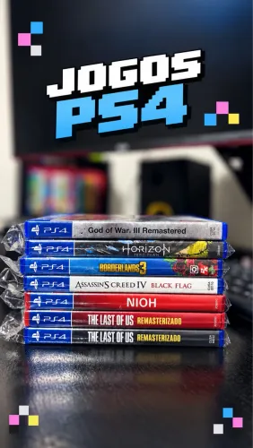 Lote de Jogos - PS4 - Retro Point Games