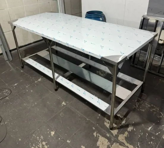 Mesa promoção em aço inox