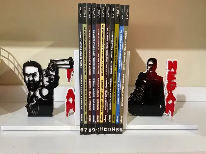 Aparador de Livros The Walking Dead