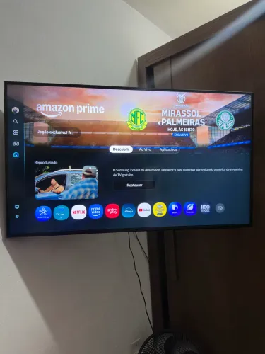 Smart TV LED 43" Samsung Crystal 4K HDR COM XBOX PASS