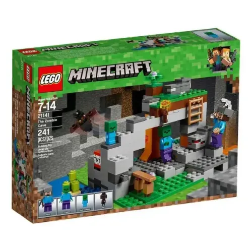 Lego Minecraft The Zombie Cave 241 peças