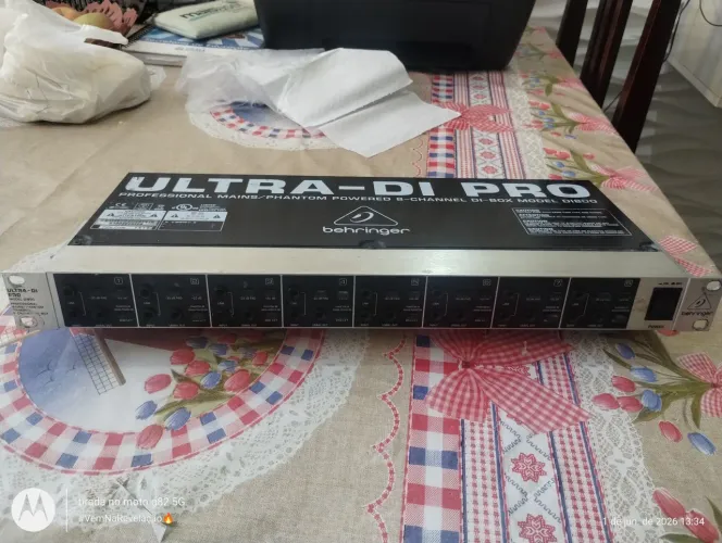 Ultra DI pró 8 canais equalizador de instrumentos 