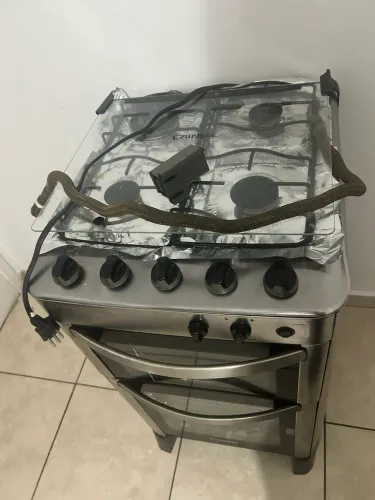 VENDO FOGÃO ESMALTEC FORNO DUPLO 
