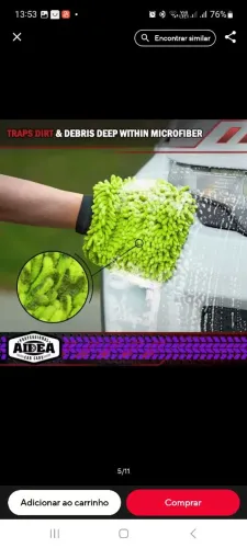 Luvas de Microfibra de Alta Qualidade.