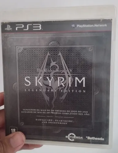 Skyrim edição lendária Playstation 3/ps3