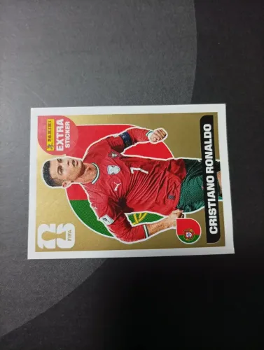 Copa 2026 extra Sticker ouro Cristiano Ronaldo