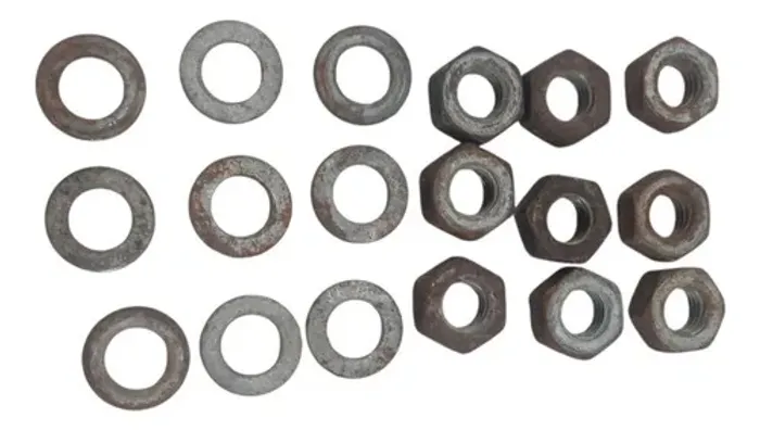 Kit Porca Arruela Fixação Coletor Admissão Gm Celta 1.4 2013