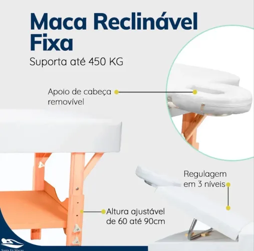 Maca reforçada, vai de brinde a escadinha de 2 degraus