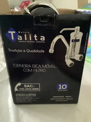 Vendo torneira bica móvel com filtro