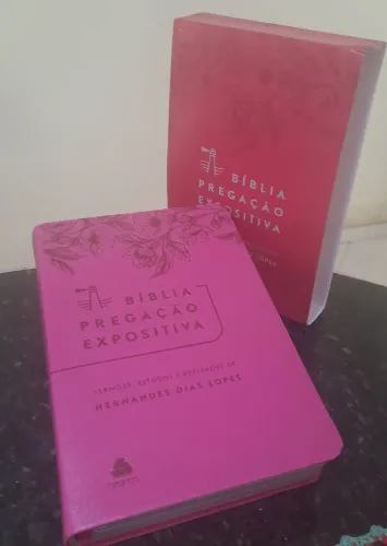 Bíblia de estudo pregação expositiva(nova)