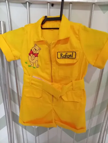 Macacão ursinho pooh