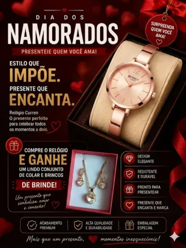 Relógio Feminino Curren