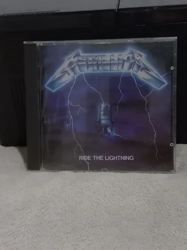 CD Metallica - Ride The Lightning (Prensagem Europeia 1989 - Vertigo)