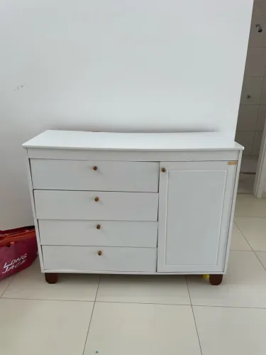 CÔMODA 100% MDF - MELHOR PREÇO