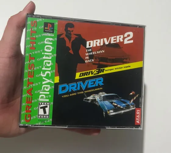 Driver 1 e 2 edição especial ps1