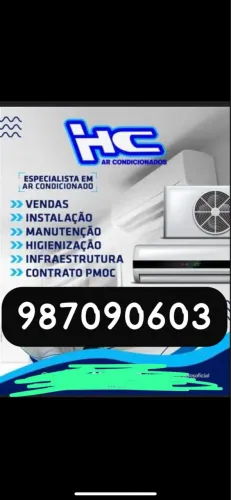 Instalação de ar condicionado