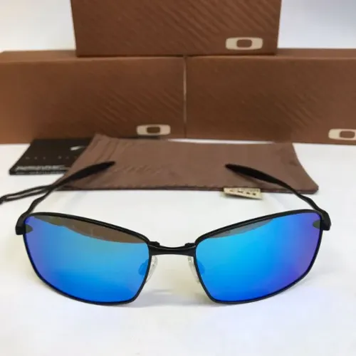Óculos de sol oakley whisker azul ice lentes polarizadas