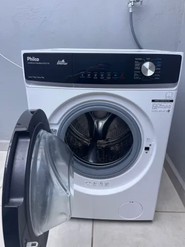 Lava e Seca Philco 11kg Pls11a Eco Invertplus 16 Programas Lavagem Branca 127v