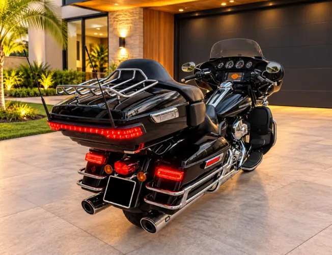 Harley Davidson Electra glide ultra limited preta 2016