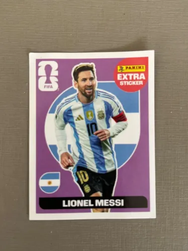 Figurinha extra Lionel Messi